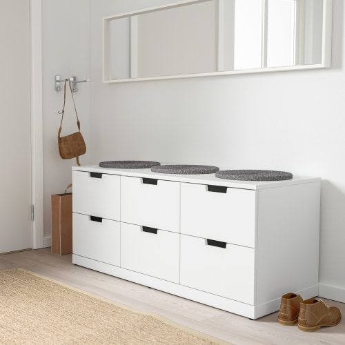 Nordli chest of sales 2 drawers